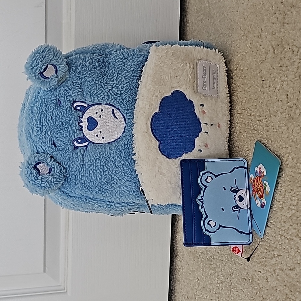 Loungefly Care Bear Backpack & Card Holder